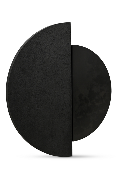 Modern European furniture - Black Semicircle Wall Decor - www.oroa.com