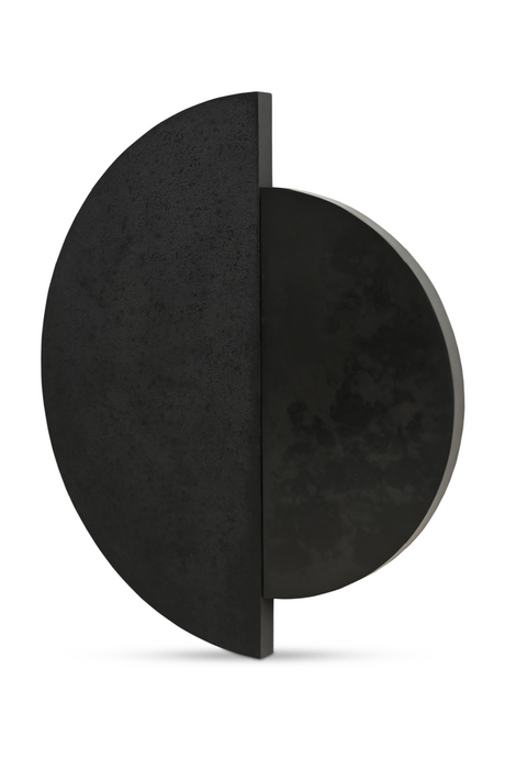 Modern European furniture - Black Semicircle Wall Decor - www.oroa.com