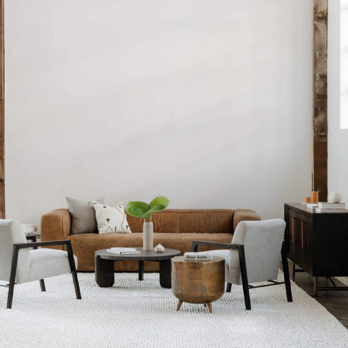 Drum-Style Accent Table | Novi Living Kettel - www.oroa.com