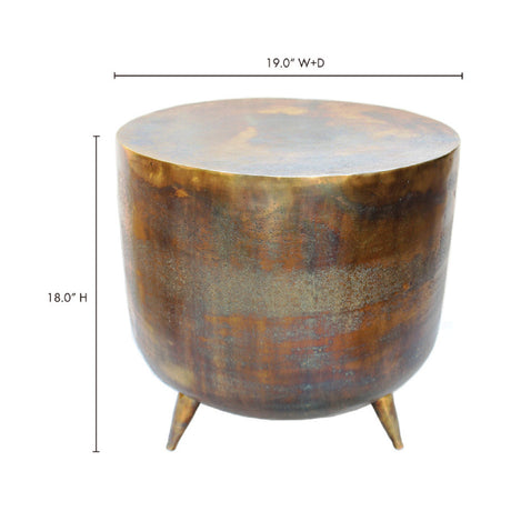 Drum-Style Accent Table | Novi Living Kettel - www.oroa.com