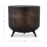 Drum-Style Accent Table | Novi Living Kettel - www.oroa.com