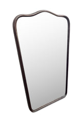 Modern European furniture - Cast Aluminum Wall Mirror - www.oroa.com