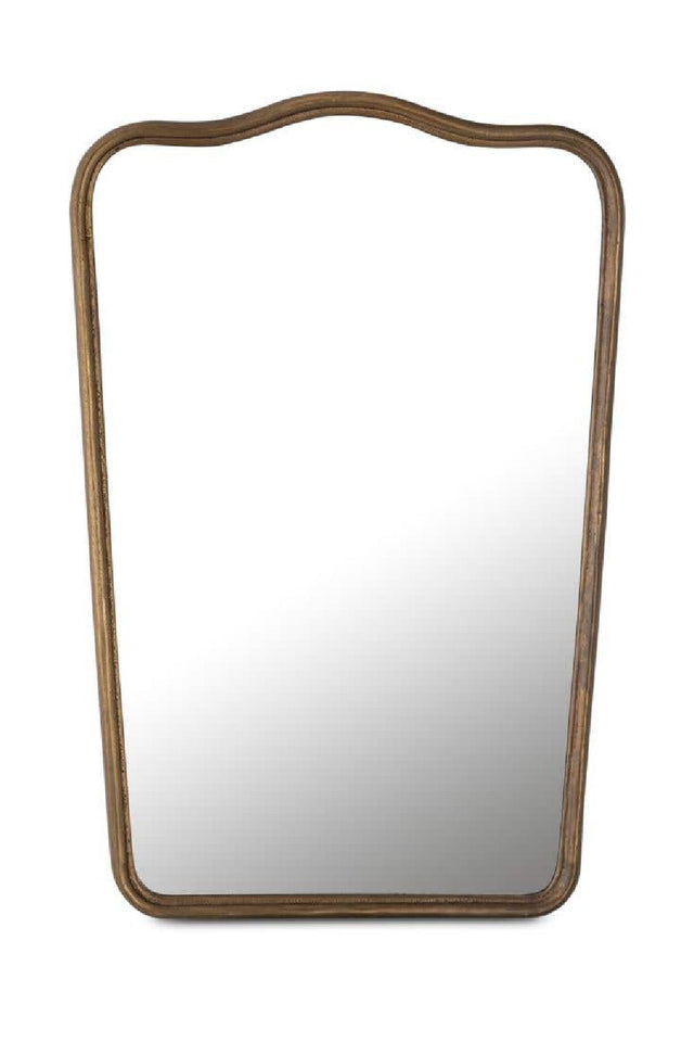 Modern European furniture - Cast Aluminum Wall Mirror - www.oroa.com