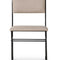 Modern European furniture - Hammered Metal Frame Dining Chair - www.oroa.com