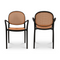 Modern European furniture - Woven Design Outdoor Dining Chairs (2) - www.oroa.com