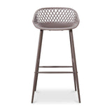 Modern European furniture - Molded Indoor/Outdoor Bar Stools (2) - www.oroa.com