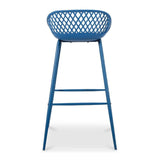 Modern European furniture - Molded Indoor/Outdoor Bar Stools (2) - www.oroa.com