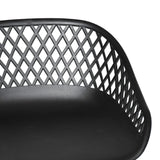 Modern European furniture - Diamond-Mesh Indoor/Outdoor Counter Stools (2) - www.oroa.com