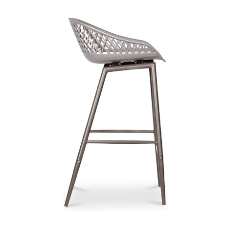 Modern European furniture - Diamond-Mesh Indoor/Outdoor Counter Stools (2) - www.oroa.com