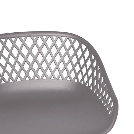 Modern European furniture - Diamond-Mesh Indoor/Outdoor Counter Stools (2) - www.oroa.com