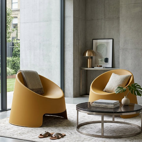 Round Outdoor Accent Chairs (2) | Novi Living Nolla