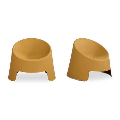 Round Outdoor Accent Chairs (2) | Novi Living Nolla