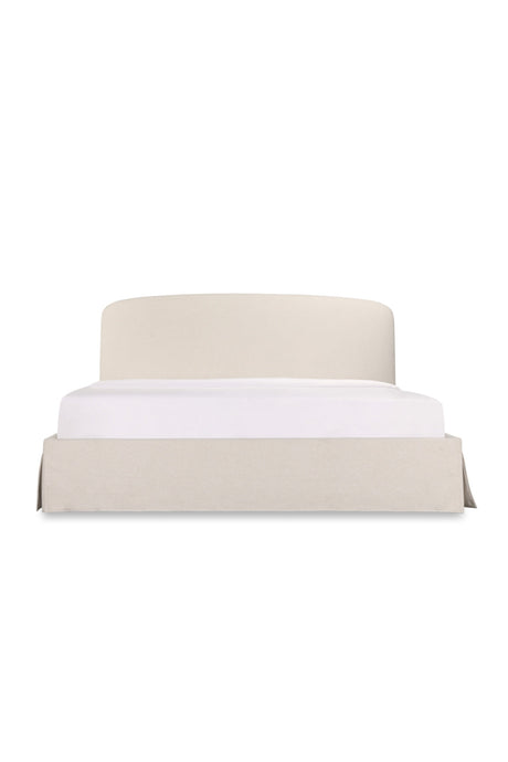 Modern European furniture - Cream Storage Bed - www.oroa.com
