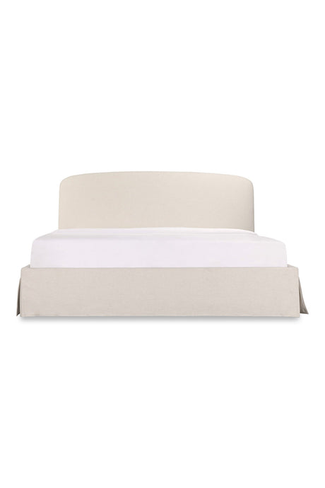 Modern European furniture - Cream Storage Bed - www.oroa.com