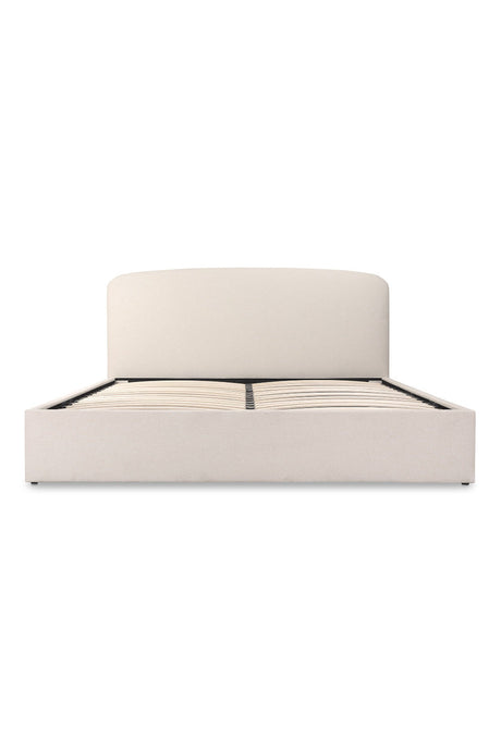 Modern European furniture - Cream Storage Bed - www.oroa.com