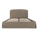 Slipcover Storage King Bed | Novi Living Joan