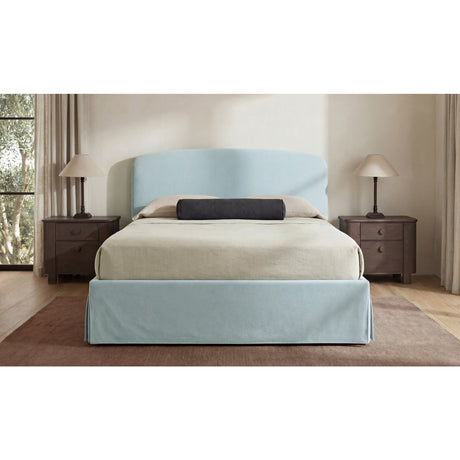 Slipcover Storage King Bed | Novi Living Joan
