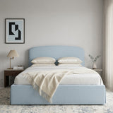 Slipcover Storage King Bed | Novi Living Joan