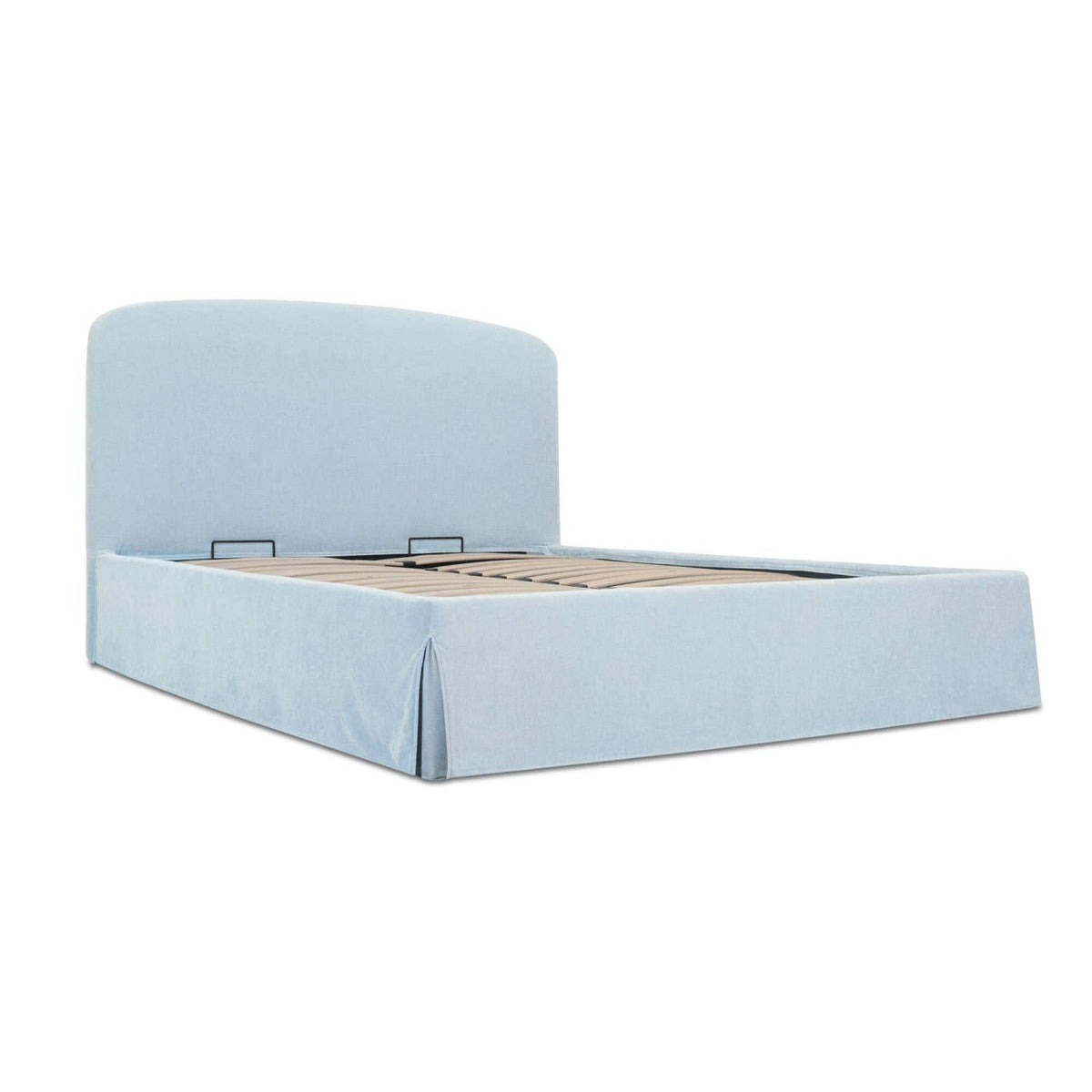 Slipcover Storage King Bed | Novi Living Joan