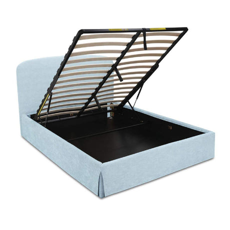 Slipcover Storage King Bed | Novi Living Joan