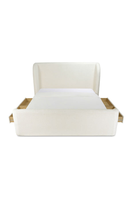 Modern European furniture - Upholstered Storage Bed - www.oroa.com