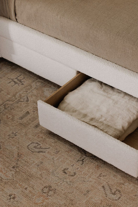 Modern European furniture - Upholstered Storage Bed - www.oroa.com