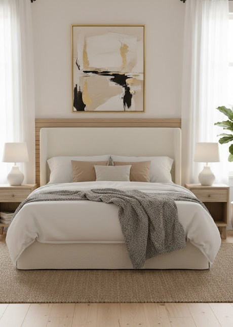 Modern European furniture - Upholstered Storage Bed - www.oroa.com