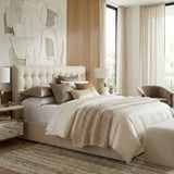 Modern European furniture - Tufted Storage Bed - www.oroa.com
