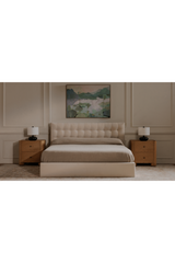 Modern European furniture - Tufted Storage Bed - www.oroa.com