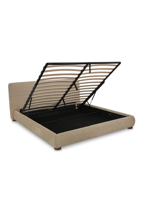 Modern European furniture - Modern Minimalist Storage Bed - www.oroa.com