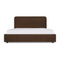 Modern European furniture - Piped Detail Storage Bed - www.oroa.com