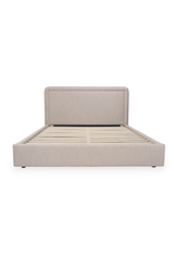 Modern European furniture - Piped Detail Storage Bed - www.oroa.com