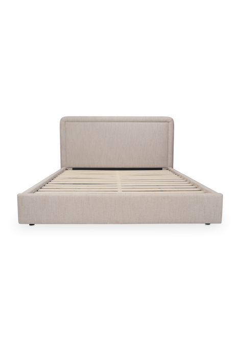 Modern European furniture - Piped Detail Storage Bed - www.oroa.com