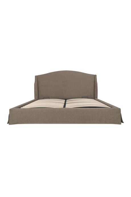 Modern European furniture - Wingback Framed Storage Bed - www.oroa.com
