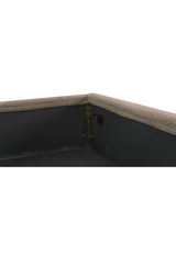 Modern European furniture - Wingback Framed Storage Bed - www.oroa.com