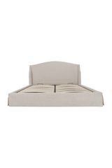 Modern European furniture - Wingback Framed Storage Bed - www.oroa.com
