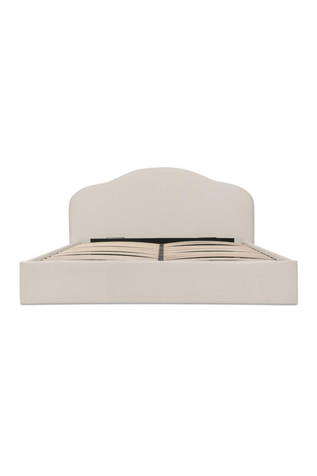 Modern European furniture - Arched Headboard Storage Bed - www.oroa.com