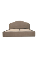 Modern European furniture - Arched Headboard Storage Bed - www.oroa.com