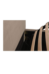 Modern European furniture - Arched Headboard Storage Bed - www.oroa.com