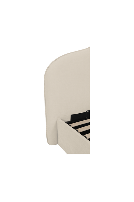 Modern European furniture - Arched Headboard Storage Bed - www.oroa.com
