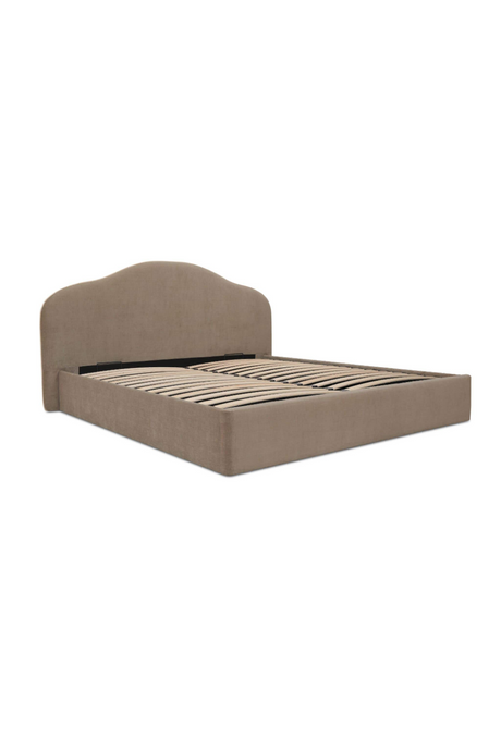 Modern European furniture - Arched Headboard Storage Bed - www.oroa.com