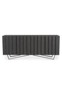 Modern European furniture - Dark Mango Wood 4-Door Sideboard - www.oroa.com