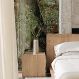 Modern European furniture - Solid Oak Wood Bed - www.oroa.com