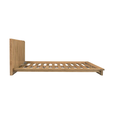 Modern European furniture - Solid Oak Wood Bed - www.oroa.com