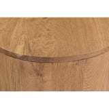 Modern European furniture - Natural Oak 3-Door Media Bench - www.oroa.com