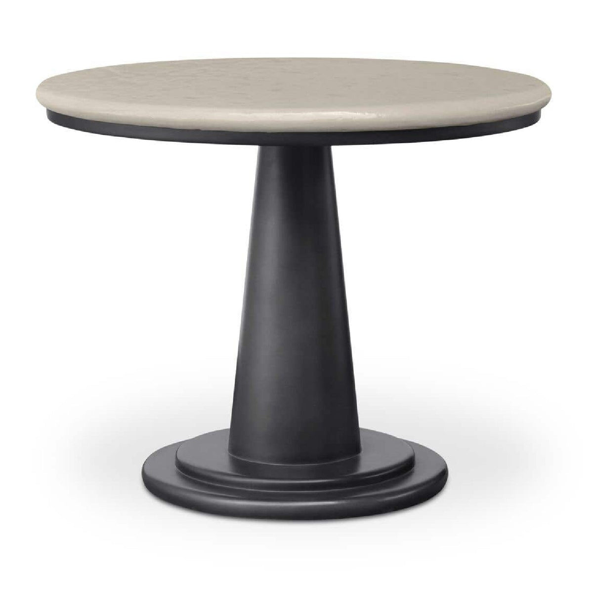 Modern European furniture - Round Concrete Outdoor Coffee Table - www.oroa.com