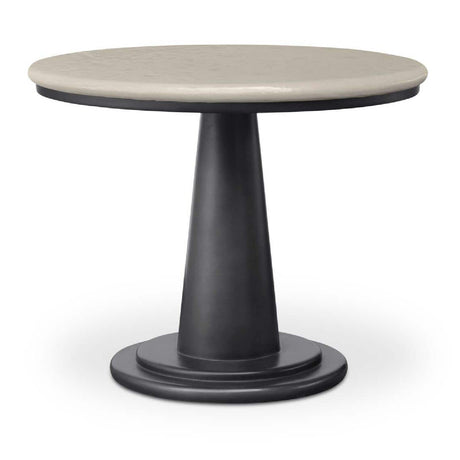 Modern European furniture - Round Concrete Outdoor Coffee Table - www.oroa.com