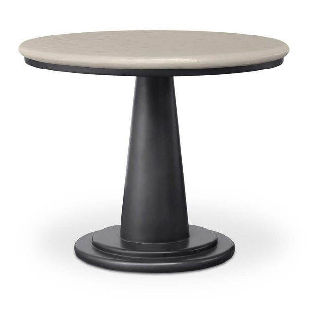 Modern European furniture - Round Concrete Outdoor Coffee Table - www.oroa.com