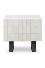 Modern European furniture - Glazed Concrete Outdoor Side Table - www.oroa.com