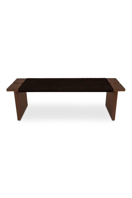 Modern European furniture - Brown Hyacinth Outdoor Bench - www.oroa.com